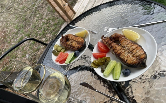 Частный дом на Ореховой улице 63 Сауна Чан