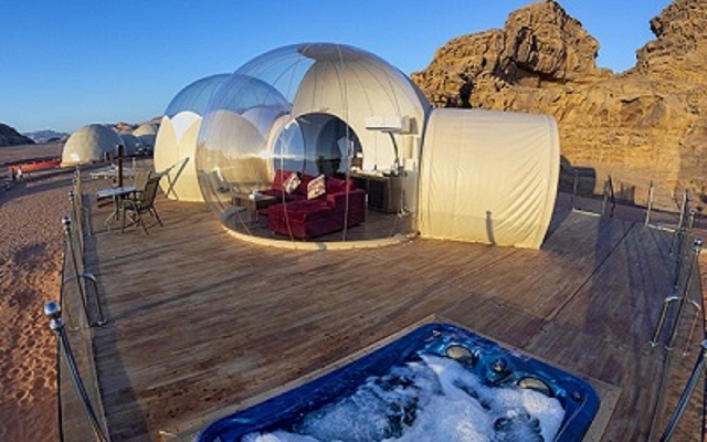 Wadi Rum Bubble Luxotel - Campsite