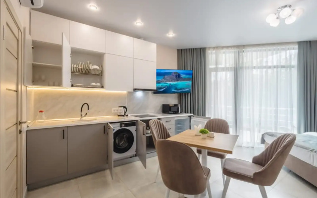 Квартира Студия 1 этаж кв. 5 от УК Family Pride Apartments - фото 2