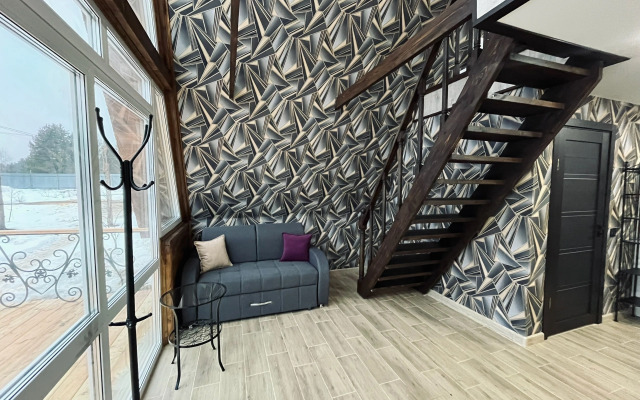 Частный дом A-Frame на берегу реки Керженец