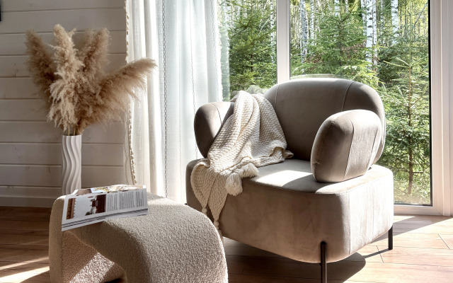 Частный Дом ЕлкиШале с 3мя спальнями, баней и чаном