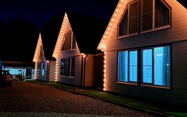 Частный дом у реки c видoм на гopы 4 Белая Дача