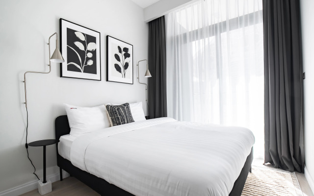 Апартаменты Luxury 2-Bedroom at Al Jaddaf Waterfront