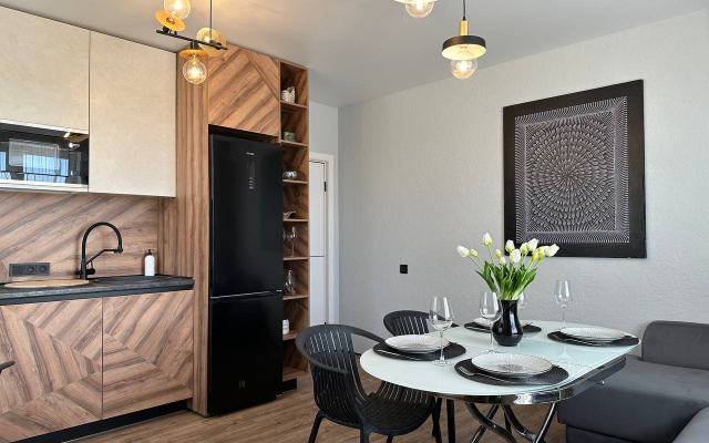 Апартаменты ДзенХоум в стиле оп-арт 105