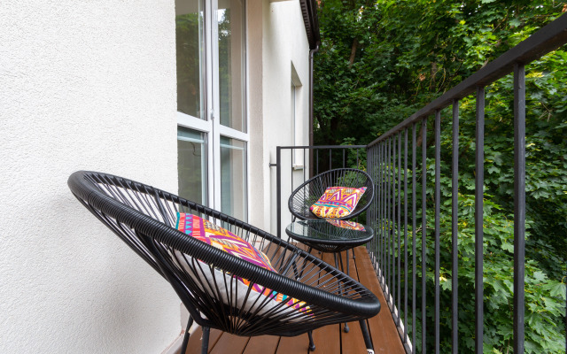 Двухкомнатная квартира Арт в Светлогорске  2  в 750 м от моря