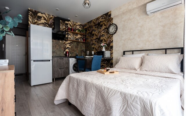 Studiya u morya s balkonom. Karavella 126 Flat