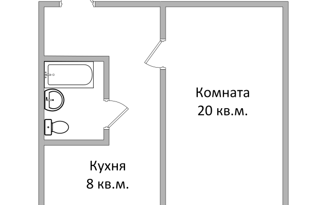 Апартаменты FortEstate Новочерёмушкинская 66