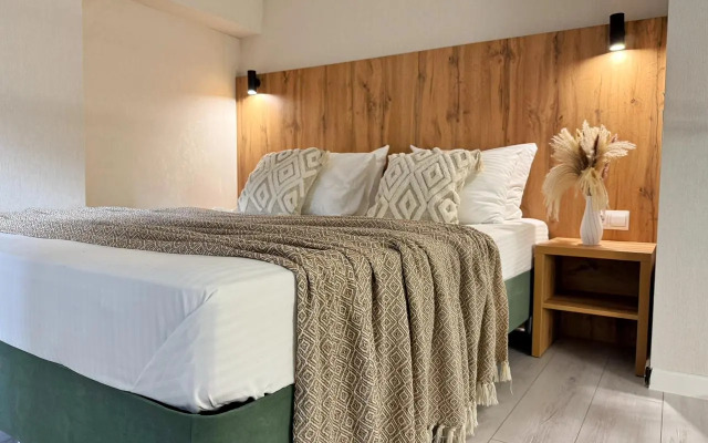 Апартаменты двухуровневые Три минуты до пляжа