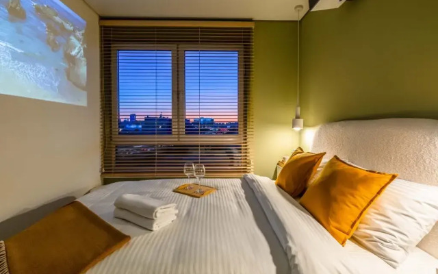 Апартаменты Комфорт с Красивым Видом Студия Дизайнерские