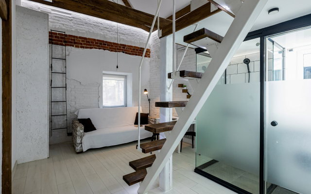 Апартаменты Лофт 2 Двухуровневые на Грузинской Улице 41А