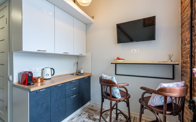 Апартаменты По Крышам Петербурга Студия в Центре