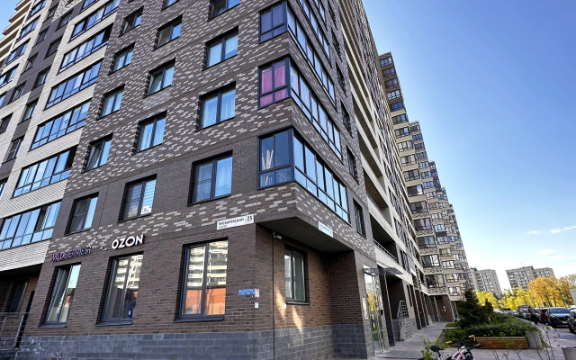 Квартира Уютная Однокомнатная в Новом Доме недалеко от Центра Санкт-Петербурга