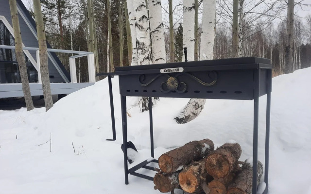 Гостевой дом уютный A-frame Свобода леса