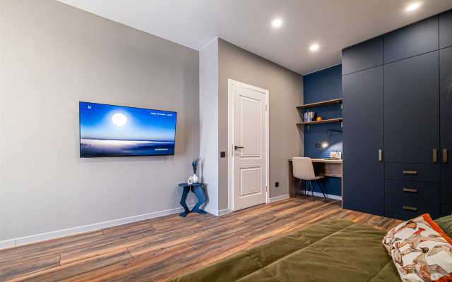 Квартира с уникальным дизайном и творческой концепцией