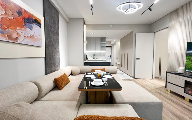 Апартаменты Премиальная двухкомнатная квартира с панорамным видом на Ташкент