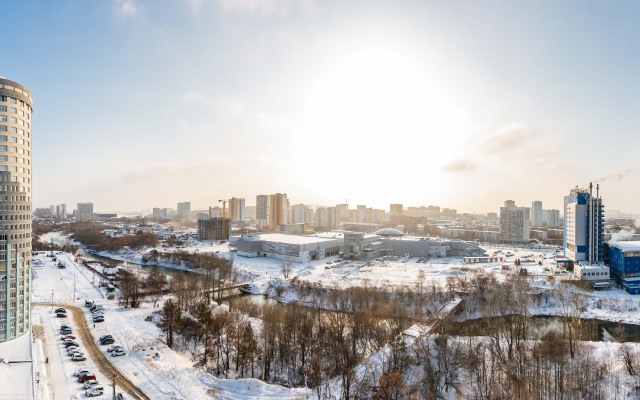 Апартаменты Как дома с видом на реку Исеть