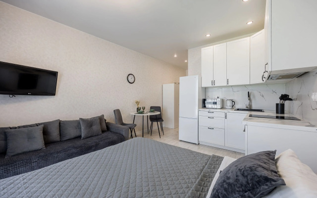 Апартаменты с видом на город в ЖК Метрополия