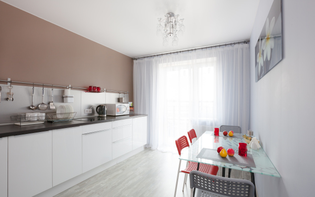 Апартаменты Этажидейли на Белинского с кухней и балконом