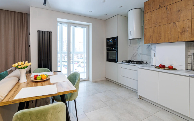 Апартаменты трехкомнатные с Дизайнерским ремонтом Олимпия Запад