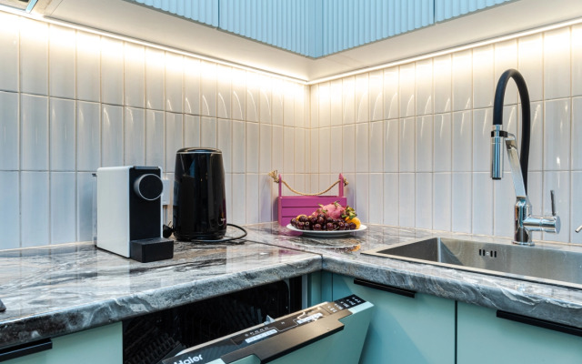 Апартаменты «Голубика, комфорт» в районе ВДНХ «Эстет Апарт»