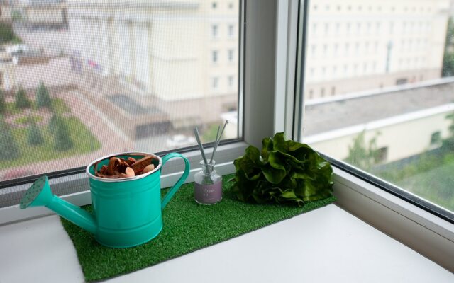 Апартаменты Сирень на главной улице с видом на Драмтеатр