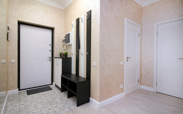 Dvukhkomnatnye S Dizaynerskim Remontom V Zhk Shakhristan Apartments