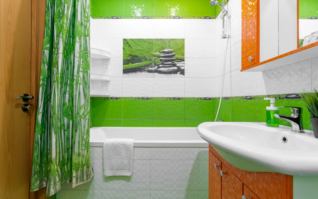 Апартаменты с Лучшим Видом на Краснодар. 24 этаж ЖК Большой Lounge балкон и Smart TV