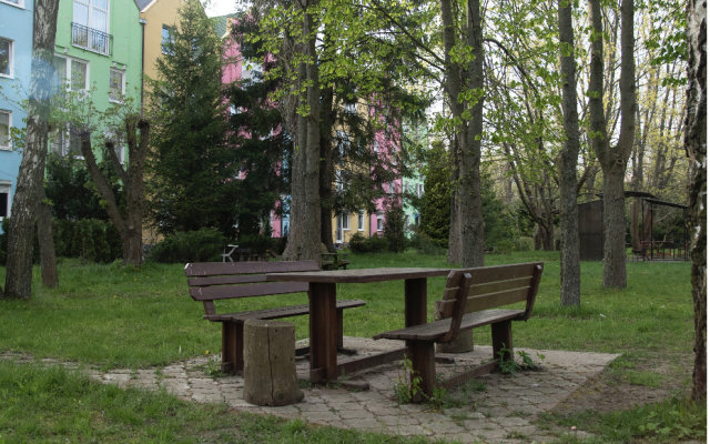 Апартаменты 2 комнаты красивый сад и зона барбекю