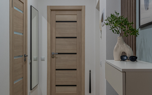 Квартира-студия на 22 этаже