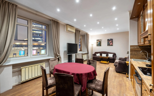 Квартира 3-ком квартира на Новинском б-ре 7 BonApart