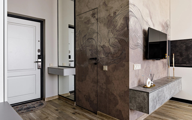 Апартаменты Студия Юг Апарт с шикарным видом на город