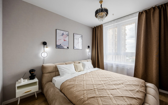 Квартира Стильная 2-к. квартира, 64 м², 3 кровати