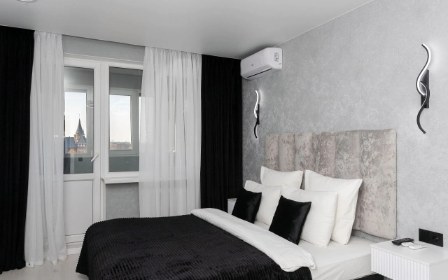 Tryoshka S Vidom Na Rybnuyu Derevnyu Flat