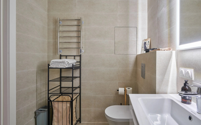 Квартира с двумя спальнями Новоданиловская 8