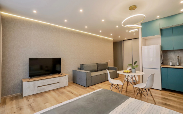 Квартира Четыре Угла: Студия на Набережной в ЖК Ривьера