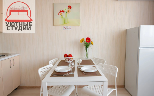 Уютная студия 4 на улице Фастовская