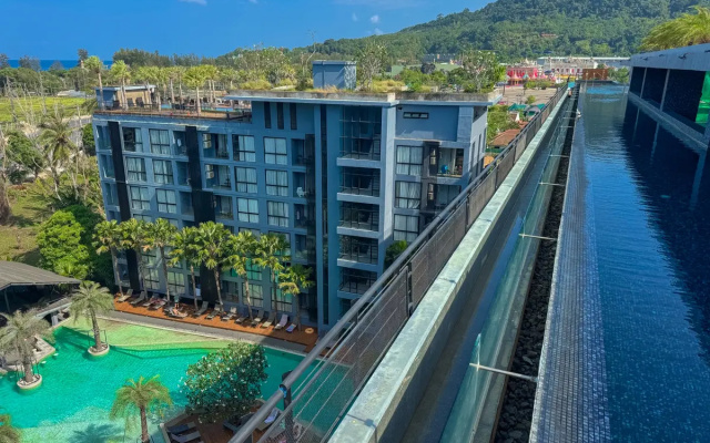 Квартира Kamala 1BR Rooftop Pools Sky Bar Gym