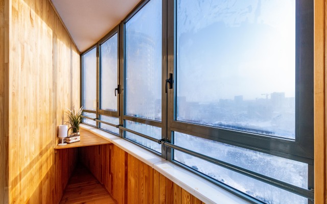 Апартаменты Как дома с видом на реку Исеть