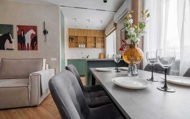 Квартира Вельвет с видом на набережную