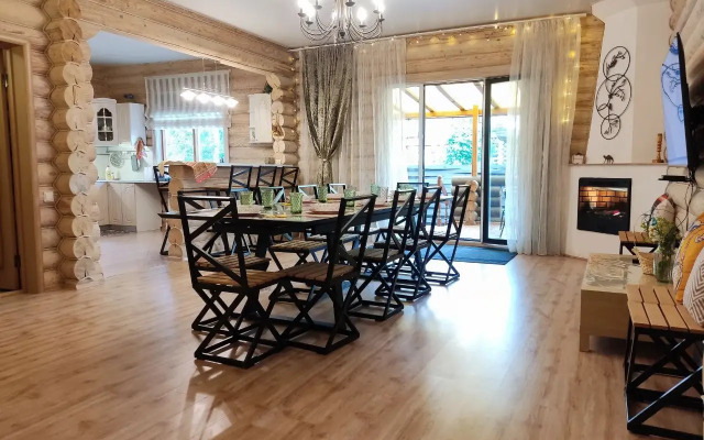 Шале Бревенчатый дом АБЗАКОВО