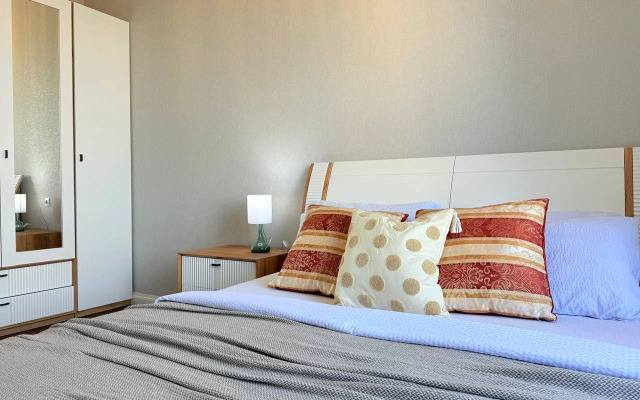 Квартира Двухкомнатная Светлая в Новостройке с Видом на Море