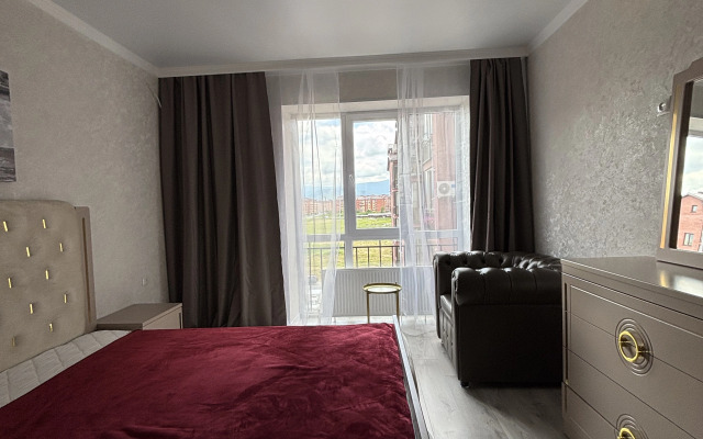 Квартира Стильная Студия с Видом на Горы