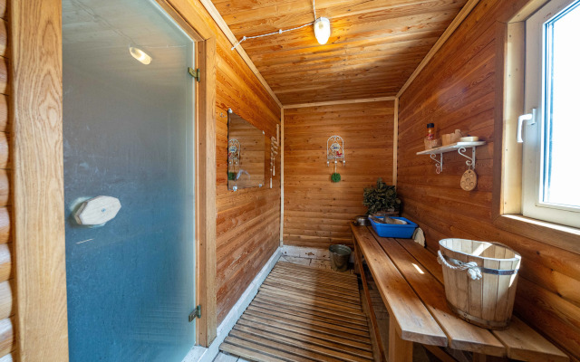 Частный дом Большой уютный коттедж с баней