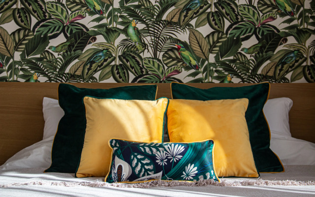 Квартира Уютная двухкомнатная квартира Манго дом с кондиционером и посудомойкой