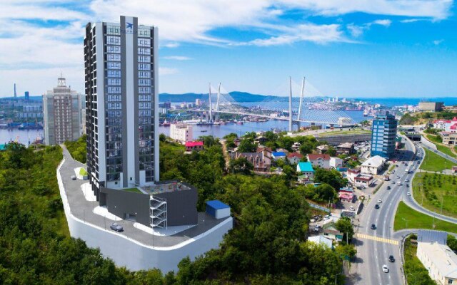 Апартаменты Высота апартаменты с видом на золотой мост