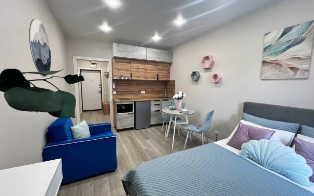 Studiya tryokhmestnaya Apartments