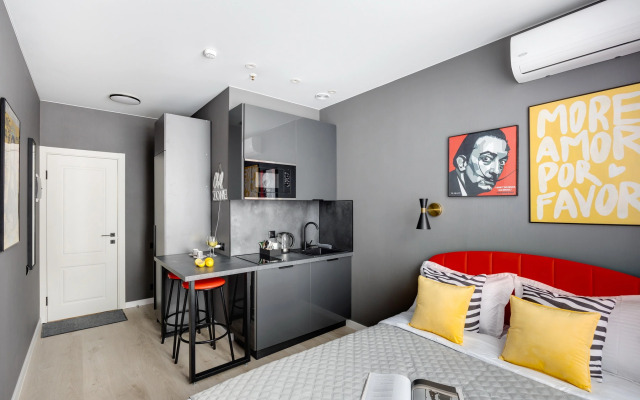 Апартаменты Квартира студия, Берёзовая Aллея 19к3