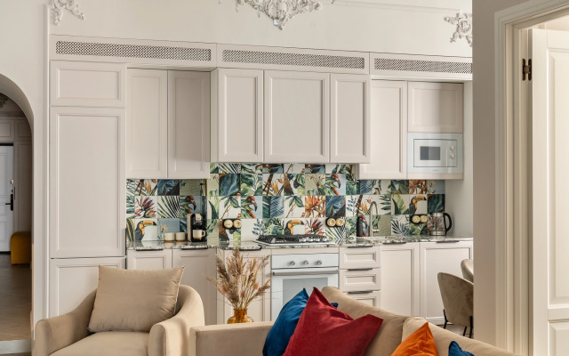 Апартаменты Дизайнерские 3х комнатные с камином Buyartapartments