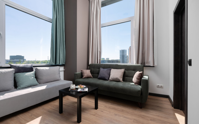 Kak doma Dizaynerskiy Loft U Metro Nagornaya Apartments