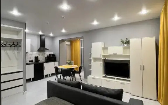 Апартаменты "Пижама": семейный "Охра"